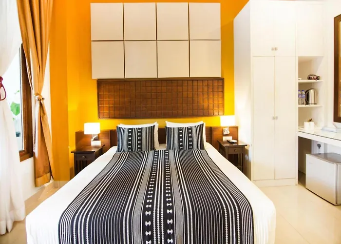 Zimmer mit Kingsize-Bett