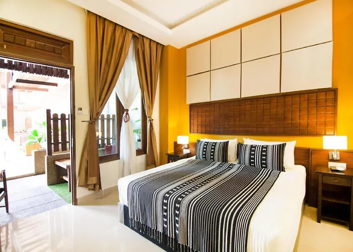 Zimmer mit Kingsize-Bett